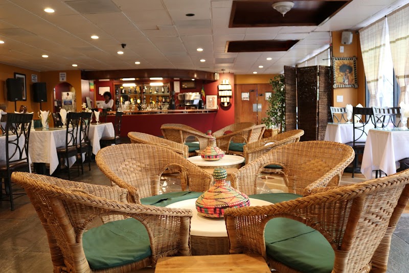 Kategna Ethiopian Restaurant — food and interior