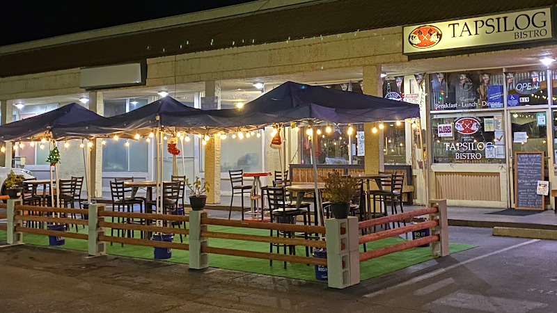 Tapsilog Bistro — food and interior