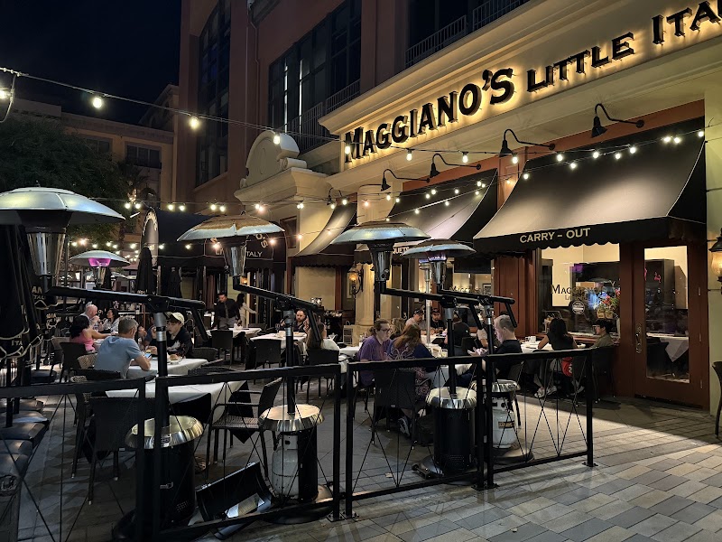 Maggiano's Little Italy — food and interior