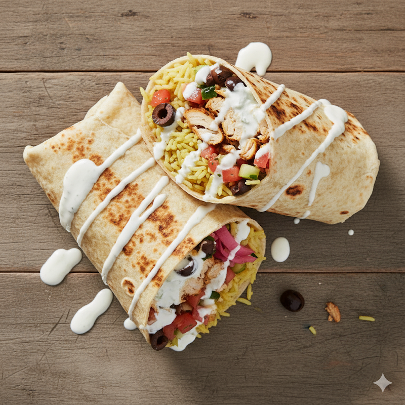 Big Bowl Theory (Mediterranean Reinvented) — food and interior