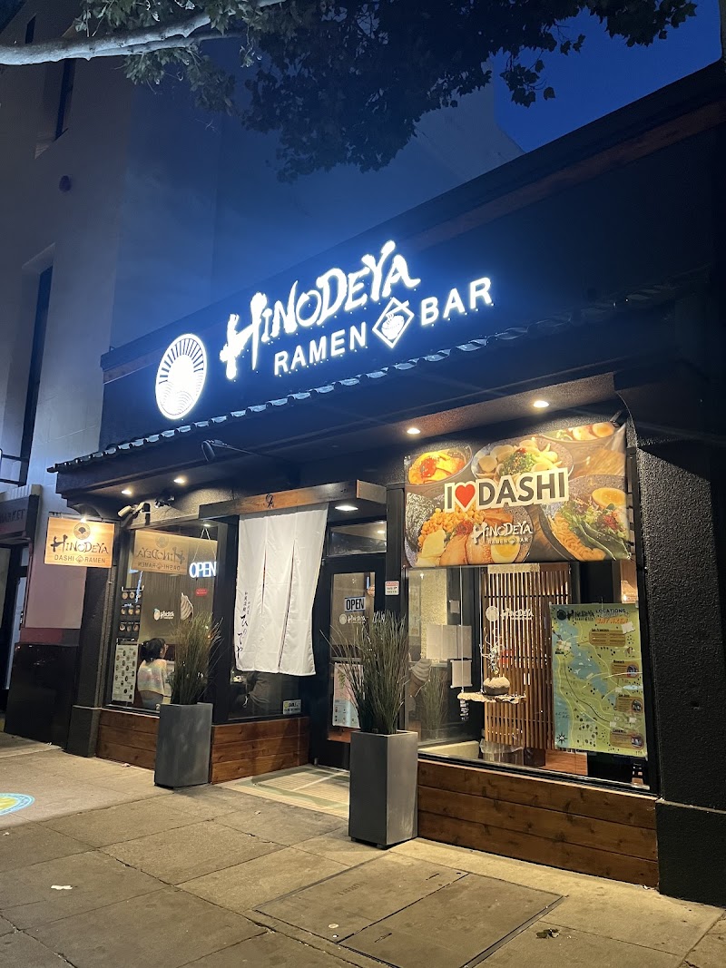 Hinodeya San Jose — food and interior