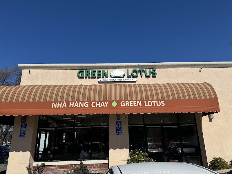 Green Lotus Restaurant — food and interior