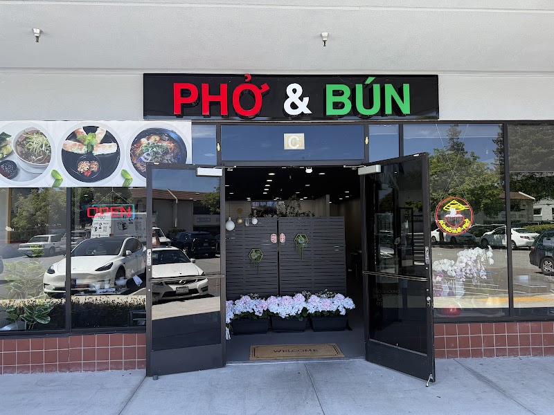 Pho & Bun - San Jose — food and interior